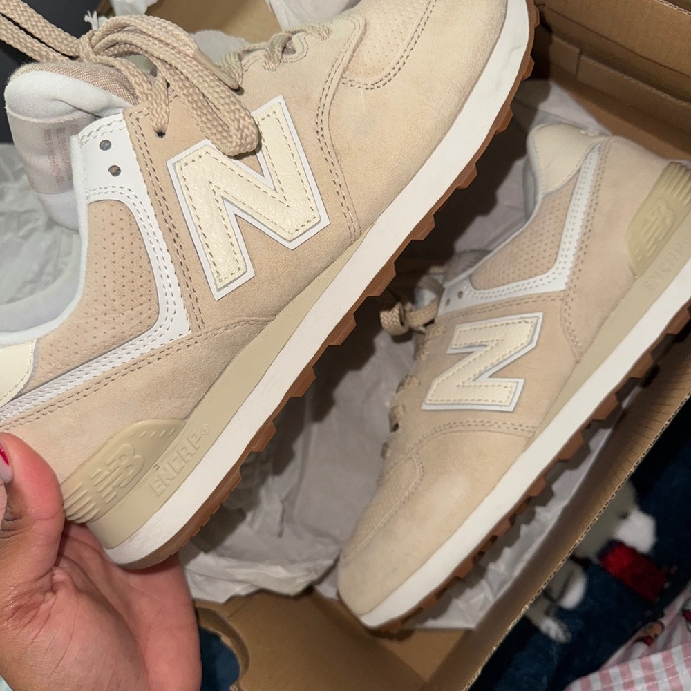 New Balance Beige Sneakers
